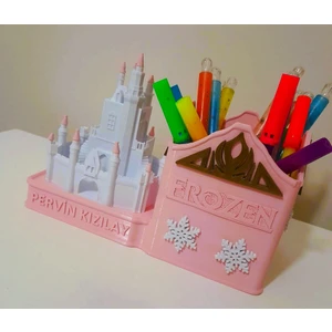 Poyraz Bioplast Frozen Kalemlik - Kişiye Özel
