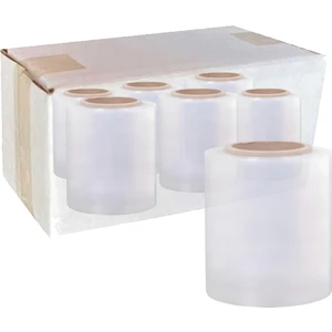 1'koli Palet Streç Film 17 Micron 10 cm x 300 M Şeffaf 30'adet