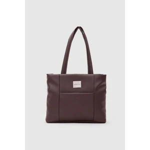 City Center Fashion Kadın Saten Fermuar Kapama Astarlı Basic El ve Omuz Çantası CTY-LBN-9254