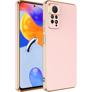 Xiaomi Redmi Note 12 Pro 4g Kılıf Köşeli Altın Model Kapak