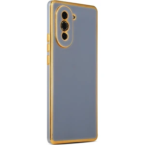 Huawei Nova 10 Kılıf Köşeli Altın Model Kapak