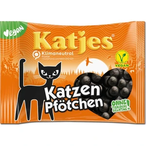Katzen Pfötchen, Lakritz, 175G Beutel