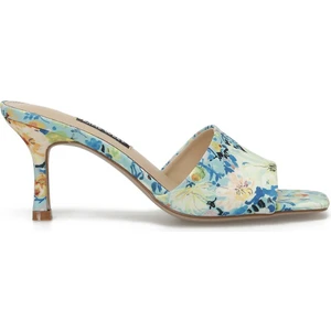 Nine West Derona2 3fx Mavi Kadın Topuklu Terlik