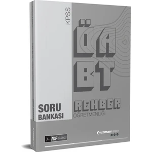 Uzman Kariyer Yayınları 2024 ÖABT Rehber Öğretmenliği Soru Bankası