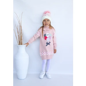 Triko,kazak,bere,boyunluk,kışlık,elbise,kız Çocuk,takım