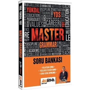 Hocawebde Yayınları YDS YÖKDİL YKS-DİL Master Grammar Kolaydan Zora Soru Bankası