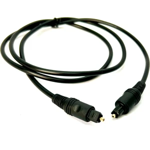 1 Metre Optik Kablo 1m Dijital Optik Ses Kablosu Optik Fiber Toslink Kablo Erkek Erkek