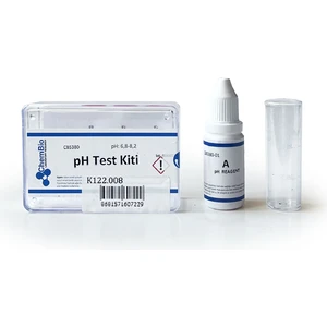 Chembio Ph Test Kiti 6.8-8.2 Kolorimetrik 100 Test Su Havuz Akvaryum Ph Ölçer