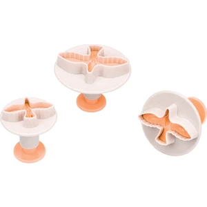 Martı Kurabiye Kalıbı Cookies- 3'lü Basmalı Şeker Hamur Kesici