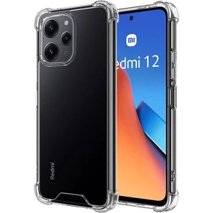 Kny Xiaomi Redmi 12 Kılıf Ultra Korumalı Şeffaf Antishock Silikon