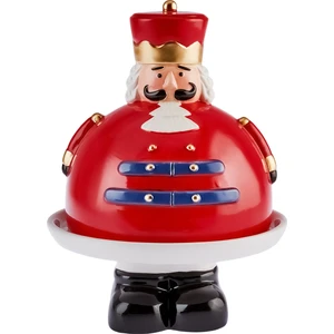 New Year Yılbaşı Rölyefli Kurşun Asker Kek Standı 22 cm