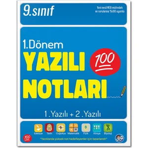 Tonguç Akademi 9. Sınıf Yazılı Notları 1. Dönem 1 ve 2. Yazılı