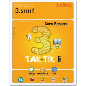 Tonguç Akademi 3. Sınıf Taktikli Soru Bankası