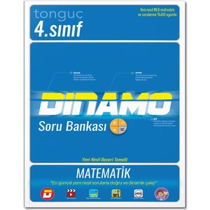 Tonguç Akademi 4. Sınıf Matematik Dinamo Soru Bankası