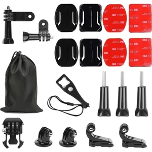 Sjcam, Xiaomi Yi, Eken, Soocoo, Gopro Uyumlu Kask Bağlantı Seti