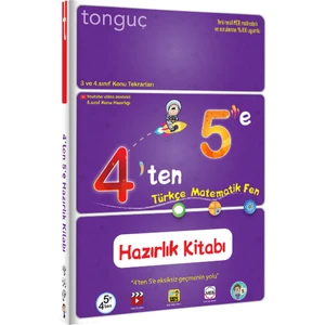 Tonguç Akademi 4'ten 5'e Hazırlık Kitabı