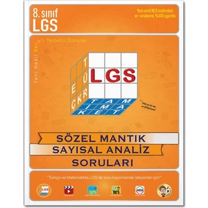Tonguç Akademi 8. Sınıf LGS Sözel Mantık Sayısal Analiz Soruları