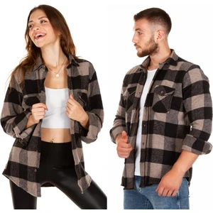 Slim Fit Yakalı Oduncu Gömleği