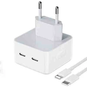 iPhone 50W High Speed Wall Charger (50W Usb-C+C)