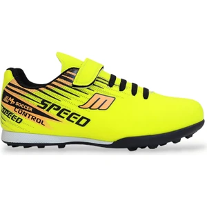 M.P One Kidessa 1753-1368 Bantlı Çocuk Halı Saha Futbol Ayakkabısı - NKT01753-SARI-31