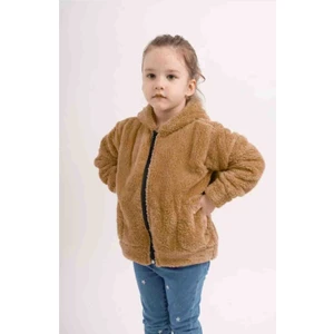 Sweet's Collection Unisex Genç Çocuk Kapüşonlu Welsoft Peluş Ceket