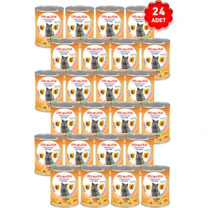 Premium Yüksek Proteinli Gurme Etli Konserve Yaş Kedi Maması 415 gr