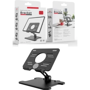 Katlanabilir Katlanır Masaüstü Tablet Standı Taşınabilir Tablet Şarj Standı Ayarlanabilir Stant