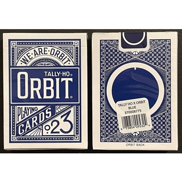 レアデック Bicycle Tally-Ho Bee titanium セット Bicycle Tally Ho Orbit Blue Oyun Kartı - Mavi Deste Fiyatı