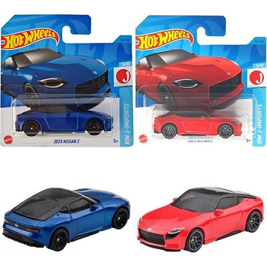 Hot Wheels 2023 Nissan Z Lacivert & Kırmızı 2 Araç Set Fiyatı