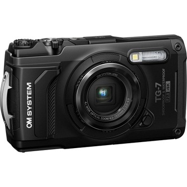 OLYMPUS TG-7 ブラック　4K 対応 OM System Tough TG-7 Siyah Dijital Fotoğraf Makinesi Fiyatları