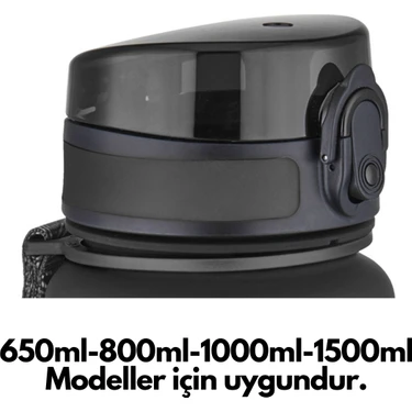 Uzspace 650ML-800ML-1000ML-1500ML Için Siyah Yedek
