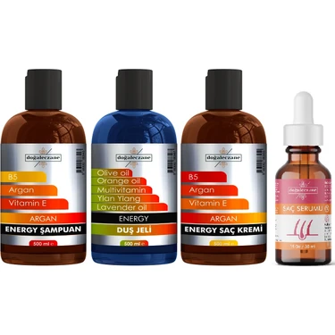 Eczane Serum + Energy Şampuan + Energy Saç Kremi + Energy Fiyatı