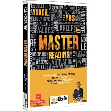 Hocawebde Yayınları YDS YÖKDİL YKS-DİL Master