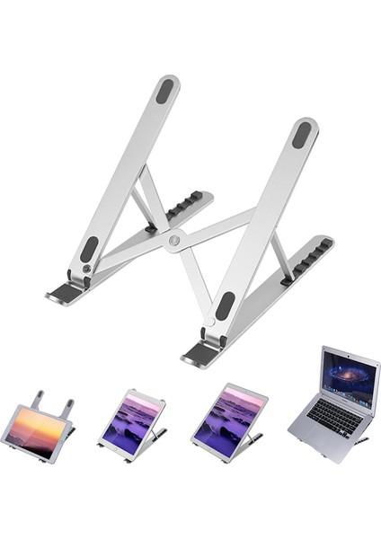 Mcstorey Laptop Stand MacBook Notebook Katlanabilir Metal Stand