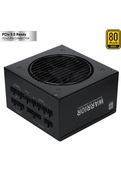 BST-ATX0850GF1 WARRIOR 850w 80+ GOLD PCI-E Gen 5.0 Full Modüler Fanlı ATX PSU