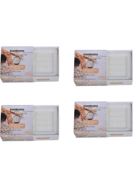Cilt Beyazlatma Sabunu 100 Gr X 4 Ad.Doğal