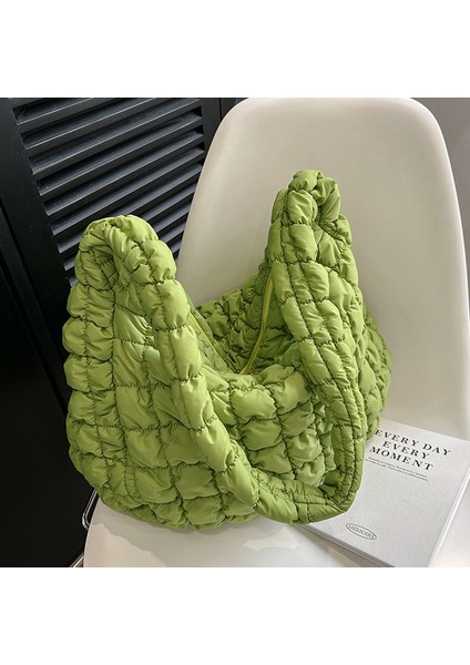 Koltuk Altı Omuz Moda Kadın Moda Kabarcık Ekose Kadın Niş Tasarım Çapraz Omuz Çantası (Yurt Dışından) fiyatları