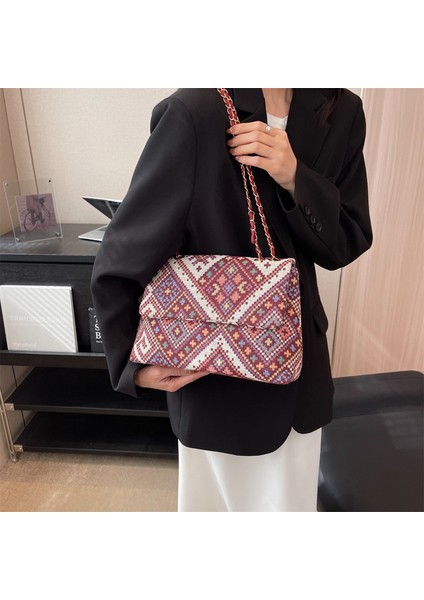 Ilkbahar ve Yaz Moda Omuz Crossbody Koltukaltı Kadın Çantası (Yurt Dışından)