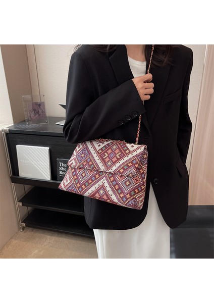 Ilkbahar ve Yaz Moda Omuz Crossbody Koltukaltı Kadın Çantası (Yurt Dışından)