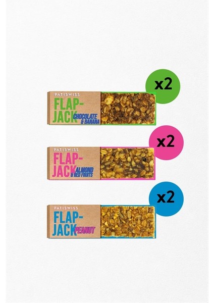 Şeker İlavesiz Granola Bar Set 6 Adet