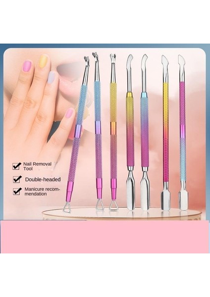 Üç Parçalı Paslanmaz Çelik Ölü Cilt Itme Manikür Araçları (Yurt Dışından) modelleri