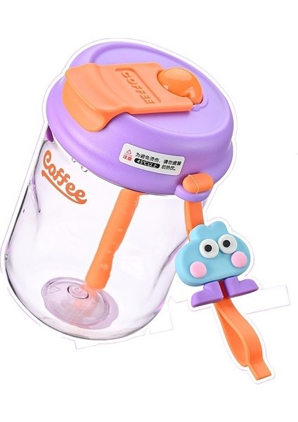 Çocuk Su Bardağı Yaz Kızları Yüksek Değerli Taşınabilir Kahve Saman Bardak (Yurt Dışından)