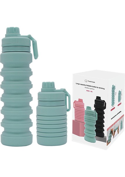 Silikon Katlanır Su Isıtıcısı Açık Hava Sporları Teleskopik Bardak (Yurt Dışından)