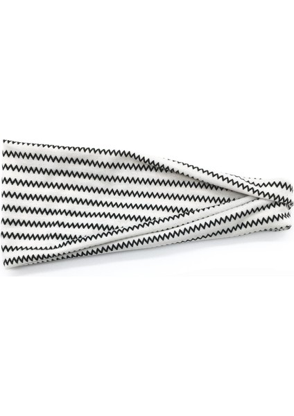 Baskılı Spor Bandı Yoga Bandı Ter Emici Kemer Terlemeyi Önleyici Bayanlar Geniş Kenarlı Başörtüsü 2 Adet (Yurt Dışından)