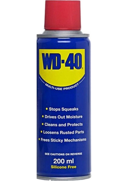 WD40 200 ml Çok Amaçlı Pas Sökücü
