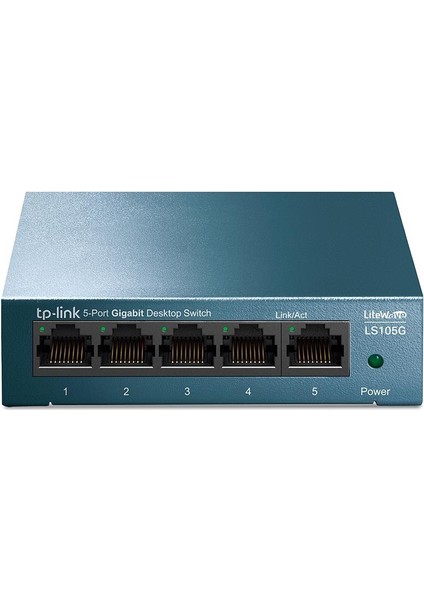 LS105G 5 Port Gıgabıt Desktop Metal Swıtch