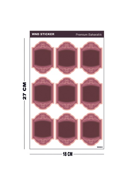 Prm Baharatlık Sticker Seti