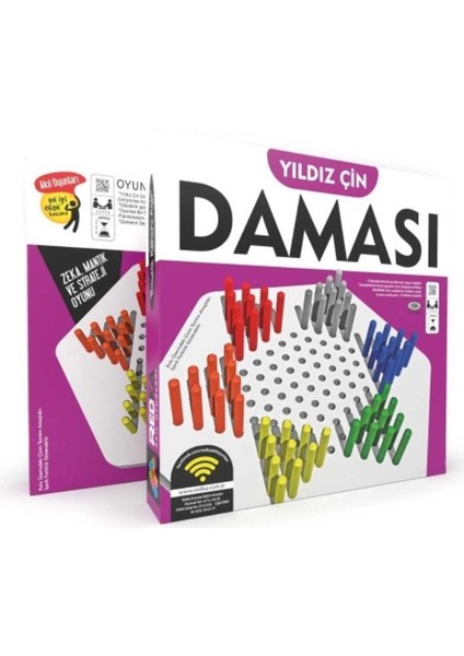 Redka Yıldız Çin Daması Strateji Oyunu (Akıl Oyunları)