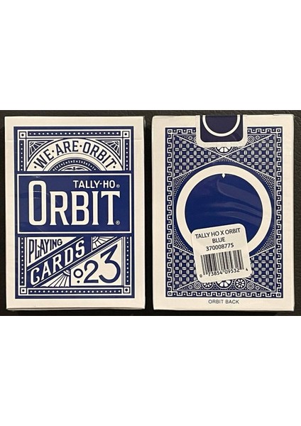Tally Ho Orbit Blue Oyun Kartı - Mavi Deste