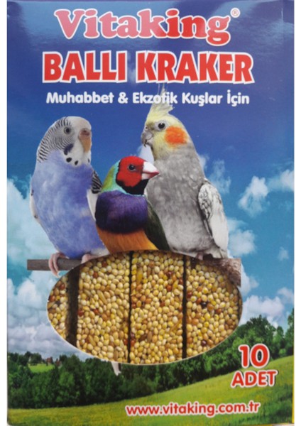 Muhabbet Kuşu Yemi Çerez 1 Kg, 10LU Kraker, Çember Salıncak Seti